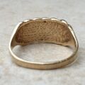 Keeper Ring in 9ct Gold,  a UK Q or a US 8 1/2.