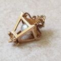 Lantern Pendant with Pearl in 9ct Gold