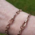Mariner Link Bracelet in 9ct Rose Gold 7 1/2 inches