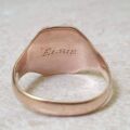Simple Signet Ring in 9ct Gold.