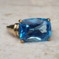 Vibrant East West Topaz Ring in 9ct Gold, a UK P or a US 8.