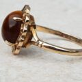Fancy Tigers Eye Ring in 9ct Gold, a UK L or a US 6.