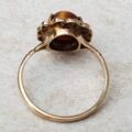 Fancy Tigers Eye Ring in 9ct Gold, a UK L or a US 6.