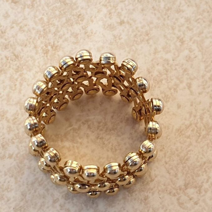 Expanding Ring in 9ct Gold, fits almost anyone!