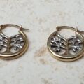 Tree of Life Earrings in 9ct Gold