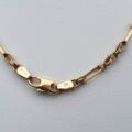 Fancy Belcher Chain in 9ct Gold,  16 inches in length.