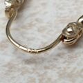 Creole Oval Hoop Earrings in 9ct Gold.