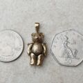 Articulated Teddy Bear Pendant in 9ct Gold