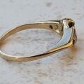 Vintage Sapphire and Diamond Ring in 18ct Gold, a UK L 1/2 or a US 6 1/4