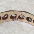Reserved – Quartz Full Eternity Ring in 9ct Gold.