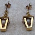 Lantern Earring in 9ct Gold