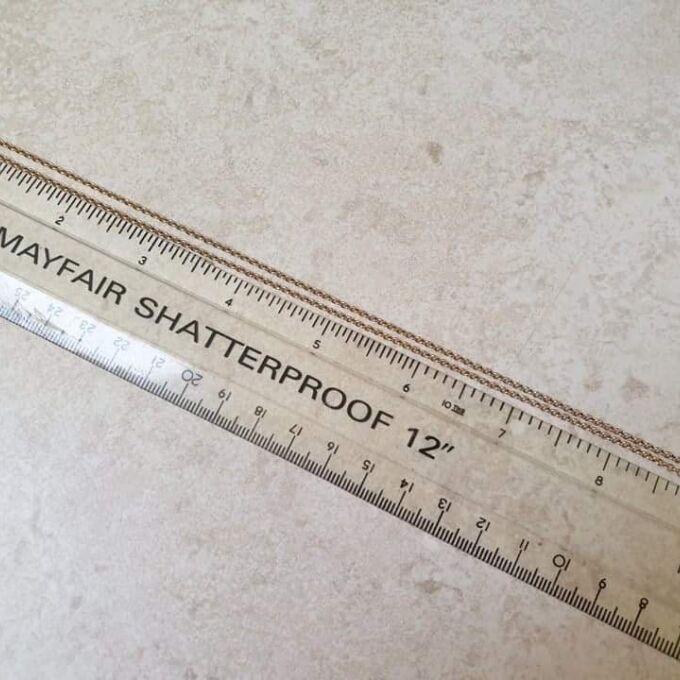 Belcher Chain in 9ct Gold, 18 inches.