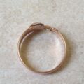 Antique Buckle Ring in 9ct Rose Gold.