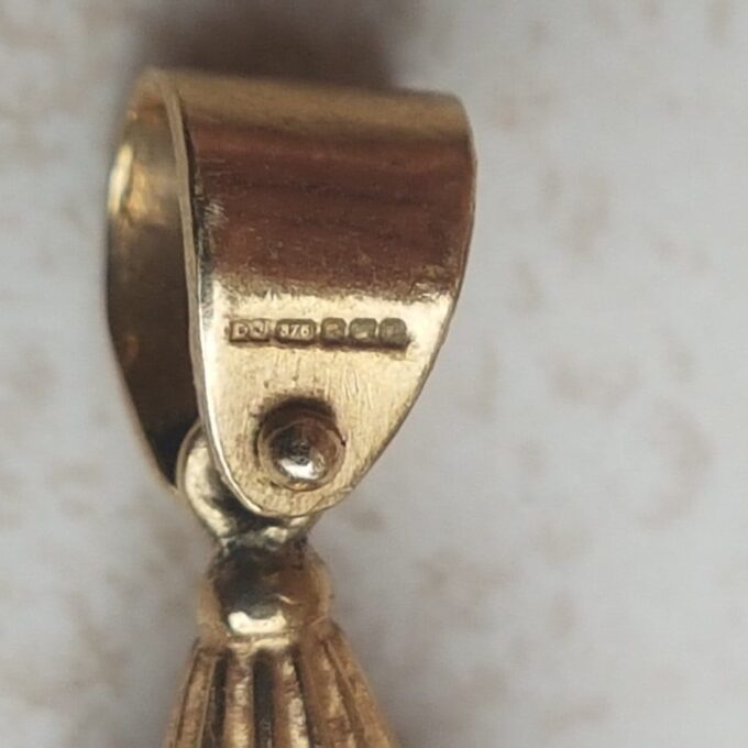 Fabulous Articulated Clown Pendant in 9ct Gold