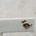 Fun Duck Earrings in 9ct Gold.