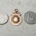 Antique Engraved Medallion in 9ct Rose Gold