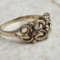 Fancy Knot Ring in 9ct Gold,  a UK K 1/2 or a US 5 3/4.