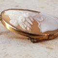 Exquisite Cameo Brooch or Pendant in 9ct Gold
