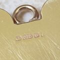 Engraved Front Fully Working Heart Padlock in 9ct Gold