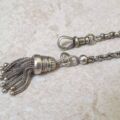 Antique Albertina Watch Chain with Tassle