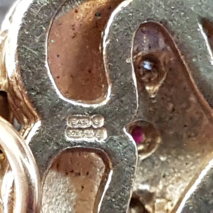 Truly Fabulous Heart Locket Secret Ruby Ring in 9ct Gold