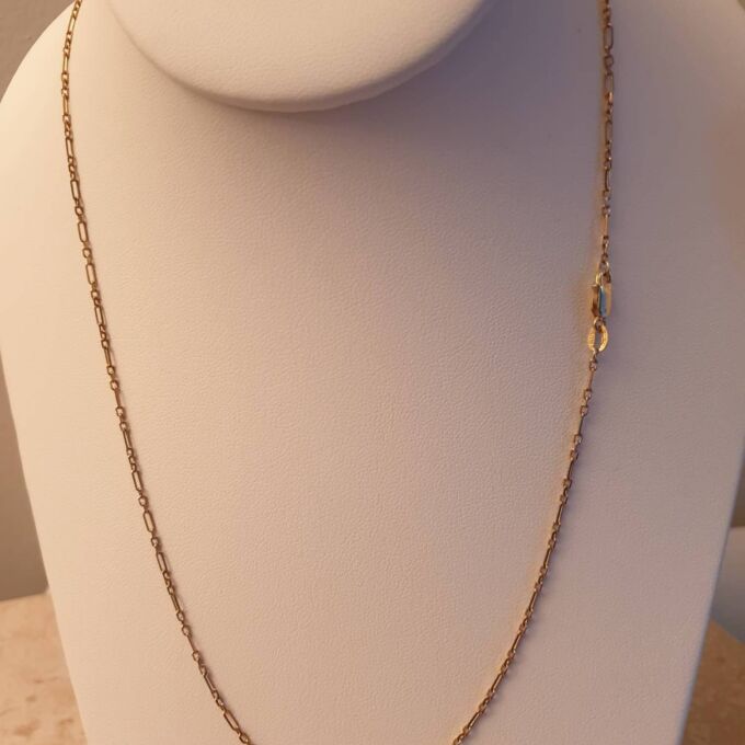 Fancy Link Chain in 9ct Gold, 20 inches