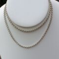 Heavyweight Belcher Chain in Sterling Silver, 23.5 inches.