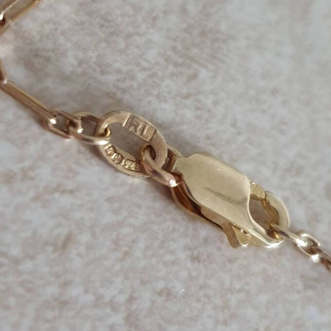 Fancy Link Chain in 9ct Gold, 20 inches