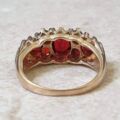 Garnet Multi Stone ring in 9ct Gold.