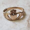 Reserved – Claddagh Heart, Crown & Hands Ring in 9ct Gold, a UK M or a US 6 1/2