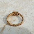Knot Ring in 18ct Gold, a UK K or a US 5 1/2