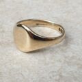 Classic Vintage Signet Ring in 9ct Gold, a UK L or a US 6
