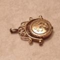 Spinning Locket Fob Pendant in 9ct Gold