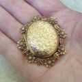Incredibly Ornate Locket with Brooch and Pendant Options in 9ct Gold.