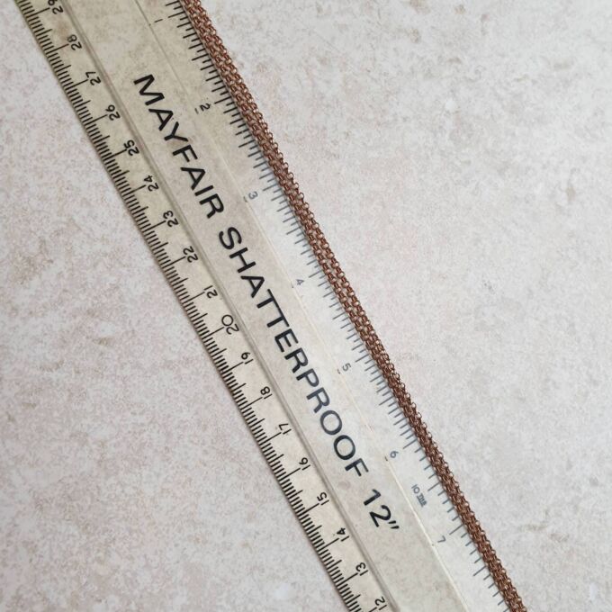 Rose Gold Belcher Chain in 9ct Gold