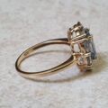 Unusual Topaz Ring in 9ct Gold, a UK M 1/2 or a US 6 3/4