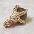 Eagle or Dragon Claw Pendant with Tigers Eye Ball, in 9ct Gold