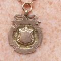 Antique Engraved Medallion in 9ct Rose Gold