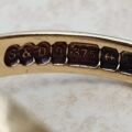 Tigers Eye Signet Ring in 9ct Gold, a UK N 1/2 or a US 7 1/4.