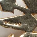 Turquoise and Pearl Star Snowflake Brooch and Pendant in 9ct Gold