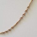 Antique Fancy Link Paperclip Chain Necklace in 9ct Gold, 18 inches.