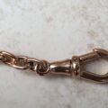 Fancy Twisted Link Bracelet in 9ct Rose Gold