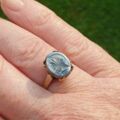 Hematite Centurion Intaglio Ring in 9ct gold, a UK N or a US 7