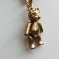 Articulated Teddy Bear Pendant In 9ct gold
