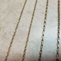 Oval Belcher or Rolo Chain Necklace in 9ct Gold, 18 inches
