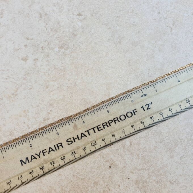 Fancy Link Chain in 9ct Gold, 20 inches