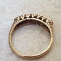 REGARDS Acrostic Ring in 9ct Gold, a UK O or a US 7 1/2