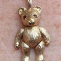 Large Teddy Bear in 9ct Gold
