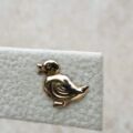 Fun Duck Earrings in 9ct Gold.