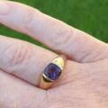 Amethyst Ring in 9ct Gold.